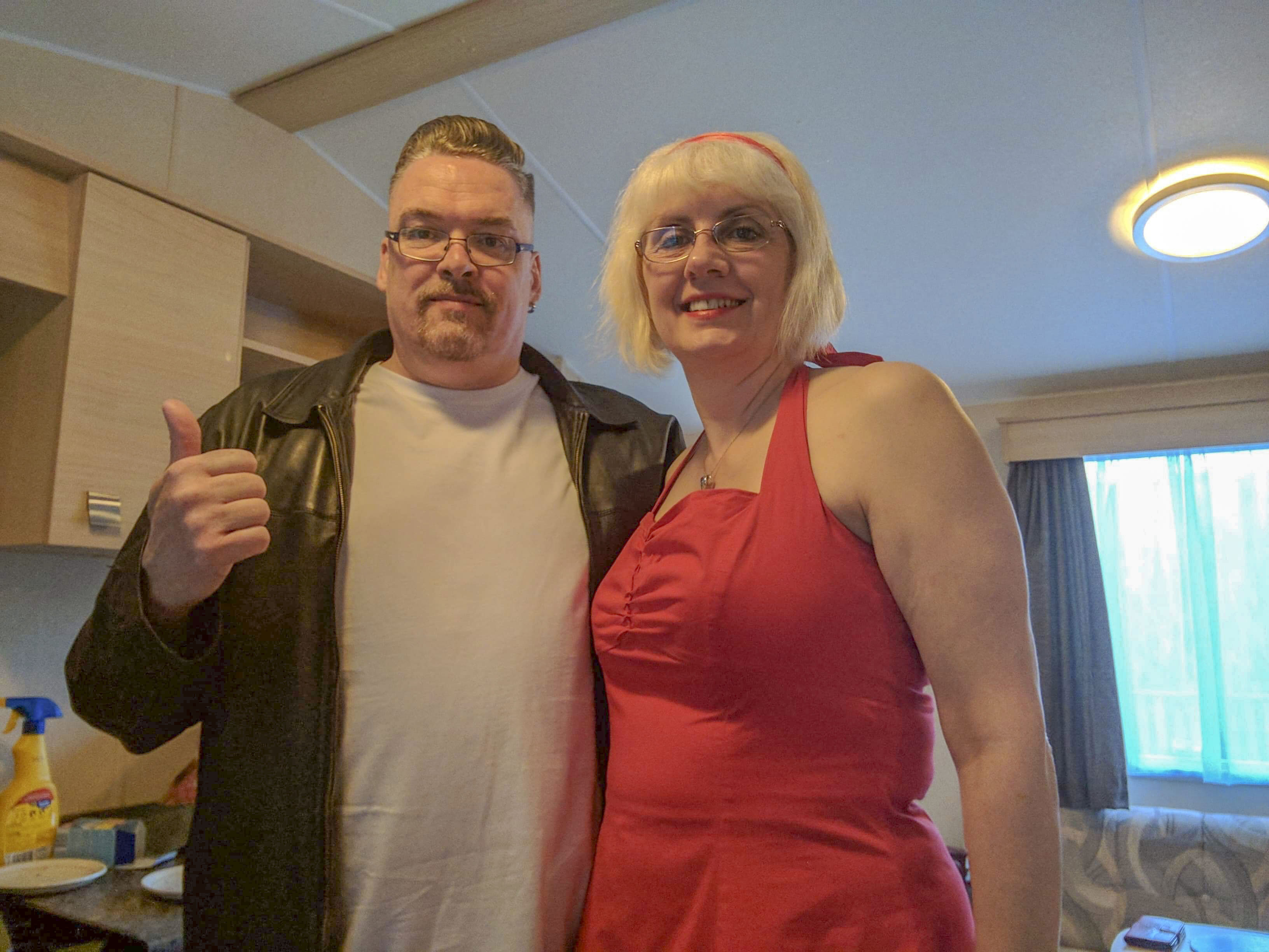 Mandy and Gary after